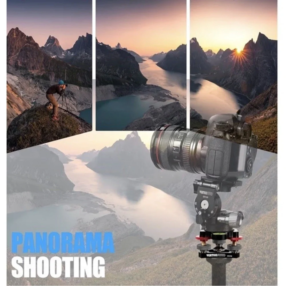 【Upgraded】 Tripod Leveling Base : Bigger Bubble Level W/Crosshair, Fine Leveling